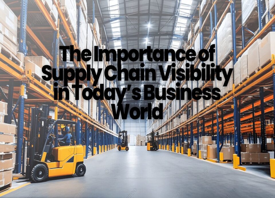 The Importance of Supply Chain Visibility in Today’s Business World